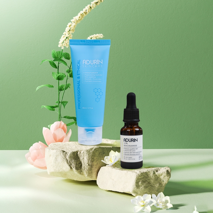 COMBO ADURIN MOISTURIZER AND NIACINAMIDE 12% PROFESSIONAL